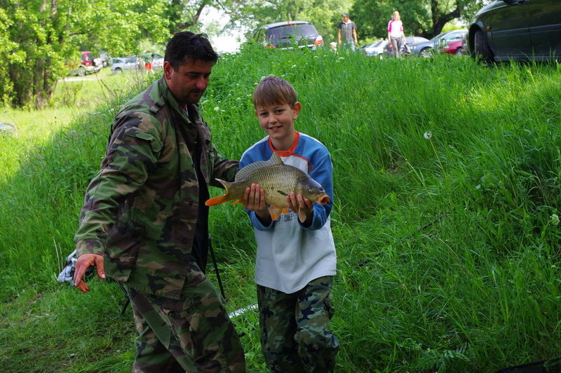 Detské rybárske preteky Horný Čepeň 2010